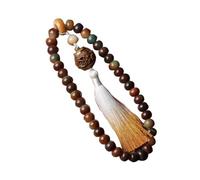 Prayer Beads,Beaded Bracelets,36 Beads Jade Bodhi Hand String Bodhi Root Buddha Bead for Couples Men and Women's Jewelry Bracelet Jewelry of Prayer Bracelet Beautiful(A)