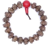 Prayer Beads,Beaded Bracelets,Natural Five Eyes and Six Links Bodhi Buddha Beads Bracelet Original Seed Bodhi Prayer Beads Men's and Women's Decorative Bracelet for Women Men Buddha Bead(B 1517mm)
