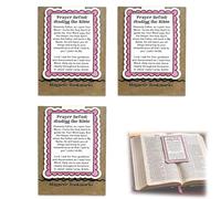 Prayer Before Reading The Bible Magnetic Bookmark Nvite The Holy Spirit Into Your Scripture Reading Christian Gifts for Women(3pcs)