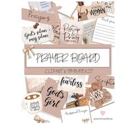Prayer Board Clip Art & Templates Book: Including Inspirational Images, Phrases, Headings & More | Perfect for Prayer Boards, Prayer Walls, Christian Bulletin Boards (Prayer Board Template Books)