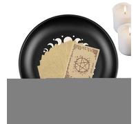 Prayer Bowl - Offering Prayer Ritual Bowl,Holder Vintage Religious Plate for Traditional Worship Meditation Praying Symbolism Decoration Manifestation Ceremony