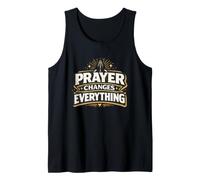 Prayer Changes Everything - Christian Pray Saying Tank Top