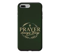 Prayer Changes Things Christian Faith Cross Religious Case for iPhone 7 Plus/8 Plus