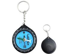 Prayer Compass - Qibla Direction Finder for Prayer Orientation Use | Magnetic Needle with Portable Pocket Design, Accurate Direction Indicator Tool for Travel Home Outdoor WorshipPrayer Compass