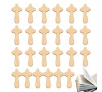 Prayer For Hand - Wooden Clinging - Holding, Small Wooden Crosses In Bulk, Clinging To Fit In -Your Hand, Palm For Praying