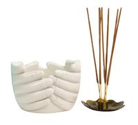 Prayer Hands Decorative Bowl & Incense Holder | Multi Purpose Use | Candle Holder