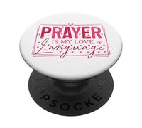 Prayer Is My Love Language PopSockets Adhesive PopGrip