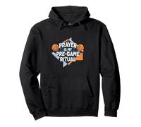 Prayer Is My Pre-Game Ritual Christian Athlete Motivational Pullover Hoodie