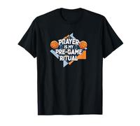 Prayer is My Pre-Game Ritual Christian Athlete Motivational T-Shirt