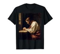 Prayer Jesus Praying Value Graphic T-Shirt, Men, Black, S