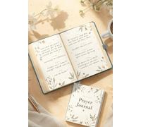 Prayer Journal for Growing Closer to God Through Scripture and Prayer