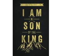 Prayer Journal for Men - ‘I am a Son of the King’: Faith Notebook for Men of God with Inspirational Bible Study Verses - Rustic Christian Note Book with Scripture - 128 lined pages