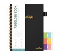 Prayer Journal Notebook for Men & Women Prayer Notes Daily Devotional Prayers Journal Inspirational Bible Journal Gifts for Chiristian Pen Loop 160 Pages (B5-Meeting book, Black)