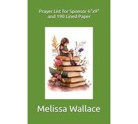 Prayer List for Sponsor 6"x9" and 190 Lined Paper