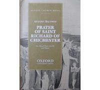 [(Prayer of Saint Richard of Chichester: SS/SA Vocal Score)] [Author: Antony Baldwin] published on (April, 2004)
