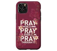 Prayer On It Religious Christian Praying Scripture Case for iPhone 11 Pro