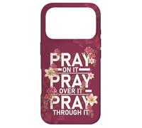 Prayer On It Religious Christian Praying Scripture Case for iPhone 17 Pro