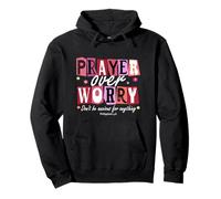 Prayer Over Worry - Philippians 4:6 Bible Verse Gift Pullover Hoodie