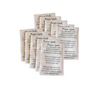 Prayer Quilt Text Panel - Christian Sewing Project, 10PCS Ready to Sew Pocket Prayer Quilt Panel, Faith-Inspired Cotton Fabric Panels for Quilting