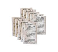 Prayer Quilt Text Panel - Christian Sewing Project, 10PCS Ready to Sew Pocket Prayer Quilt Panel, for Prayer Quilts, Comfort Blankets