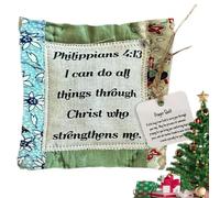 Prayer Quilt With crossing Inside, 2024 New Hand-Sew Individually Colourful Quilts, Vintage Prayer Quilt Squares, Pocket Prayer Quilt, Pocket Prayer crossing For Friend Family