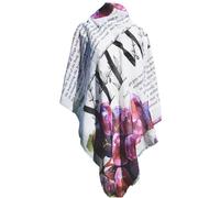 Prayer Scarves Firstfruits Prayer Shawl - 35x70 Scarf for Women with Scriptures and Grape Symbols Made, Purple, Large