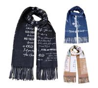 Prayer Shawl Scarf - 27.5 X 70.8 Inches Christian Envelope With Bible Verses Breathable Scripture Worship Shawl Religious Ceremony Gift Scarf For Women | Mother Prayer, Brown, Se référer au descriptif