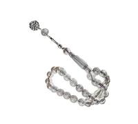 Prayer Tasbih 33 Beads Handcrafted Acrylic Beads for Daily Worship and Spiritual Rituals Cultural Event Beads, フリーサイズ