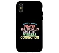 Prayer The World's Greatest Wireless Connection Case for iPhone X/XS