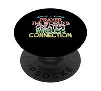Prayer The World's Greatest Wireless Connection PopSockets Adhesive PopGrip