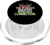 Prayer The World's Greatest Wireless Connection PopSockets PopGrip for MagSafe
