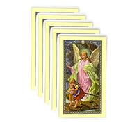 Prayer to Your Guardian Angel Laminated Holy Card Set of 5