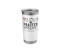Prayer Warrior Bible Philippians 4 6 Pray More Worry Less Stainless Steel Insulated Tumbler