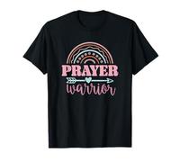 Prayer Warrior Christian Faith Jesus Cross Bible Shirt T-Shirt