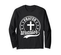 Prayer Warrior Cute Inspiration Faith Christian Apparel Long Sleeve T-Shirt