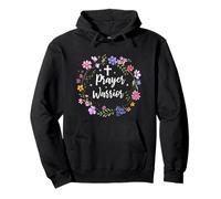 Prayer Warrior Cute Inspiration Faith Christian Apparel Pullover Hoodie