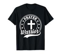 Prayer Warrior Cute Inspiration Faith Christian Apparel T-Shirt