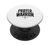 Prayer Warrior Faithful Spirit for Believers PopSockets Adhesive PopGrip