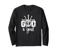 Prayer Warrior God is God Faith Jesus Cross Bible Shirt Long Sleeve T-Shirt