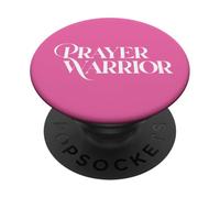 Prayer Warrior, Men, Women and Youth PopSockets Adhesive PopGrip