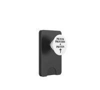 Prayer Warrior Proverbs & Protein Shakes Jesus Weights Faith PopSockets PopWallet for MagSafe