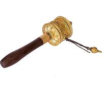 Prayer Wheel, Hand Held Prayer Wheel Prayer Wheel Hand Rotating Prayer Wheel for Spiritual Blessing,Meditation and Relaxation Prayer