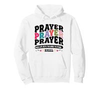 Prayer When Life Gets Too Hard To Stand - Kneel Pullover Hoodie