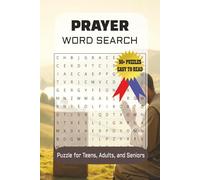 Prayer Word Search Puzzle Book: Easy to Read Featuring Devotion, Supplication, Worship, and More | 6×9 Inches, 110 Pages | Over 50 Puzzles | Perfect ... Vacations, Holidays, and Relaxing Free Time.