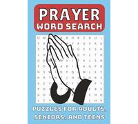Prayer Word Search Puzzle Book: Word Searches with Easy to Read Print about Bible, Jesus, Christianity and More, 6x9 inches | Puzzles and Gift for Holidays, Vacations and Leisure Times