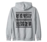PRAYERS AND BLESSINGS Zip Hoodie
