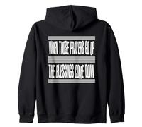PRAYERS AND BLESSINGS Zip Hoodie