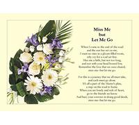 Prayers: "Miss Me But Let Me Go" - Popular Funeral Reading