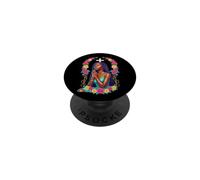Praying African American black melanin Christian woman pray PopSockets Adhesive PopGrip
