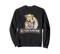 Praying Angel 80th Birthday Octogenarian Sweatshirt